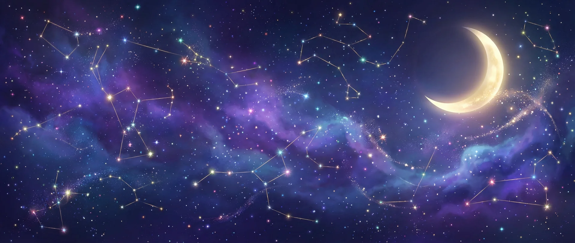 星空背景 - 穿越时空救兵 | 每日星座运势与塔罗占卜